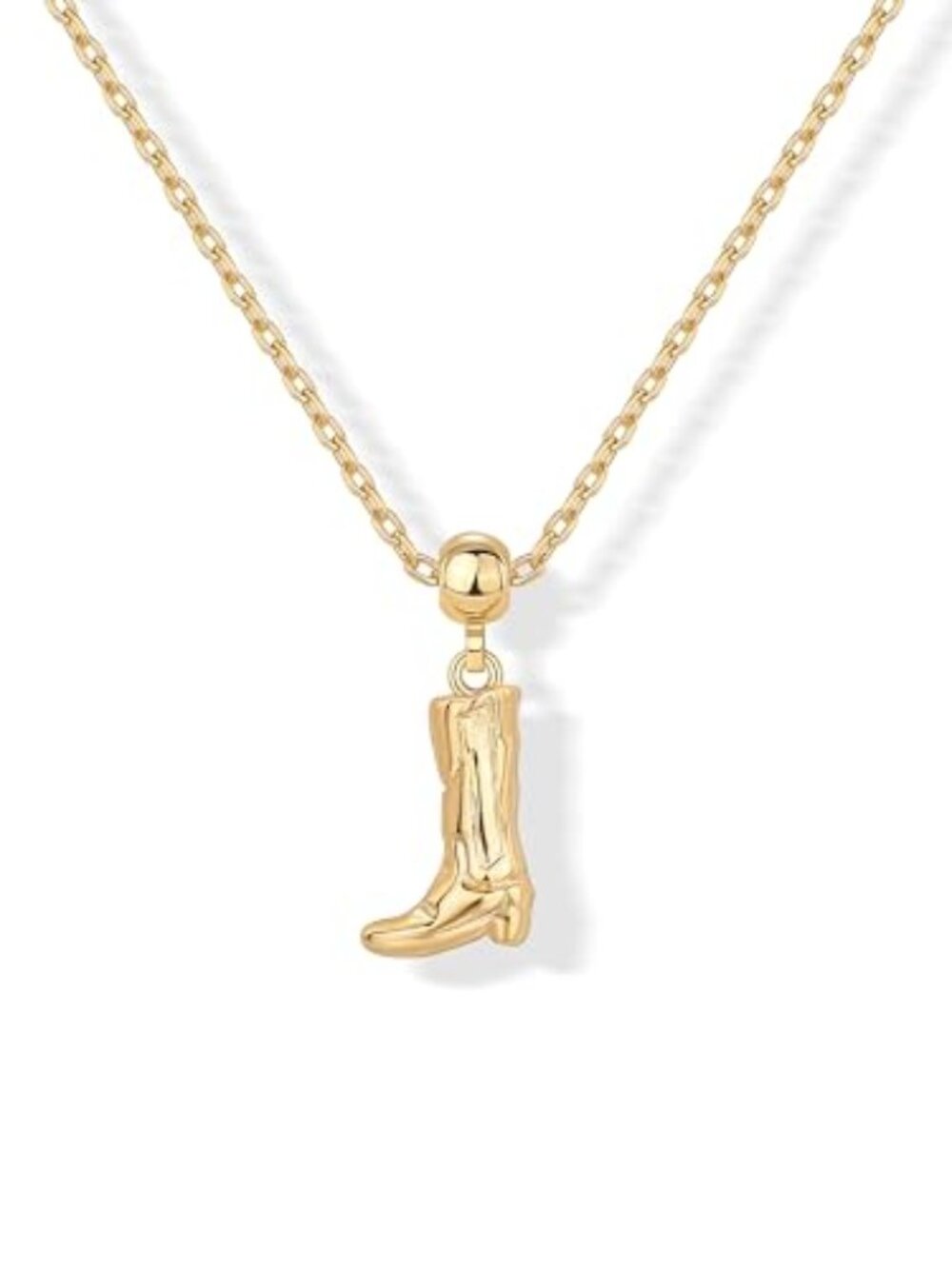 14K Gold Plated Dainty Necklace with Charms - Picture 1 of 2